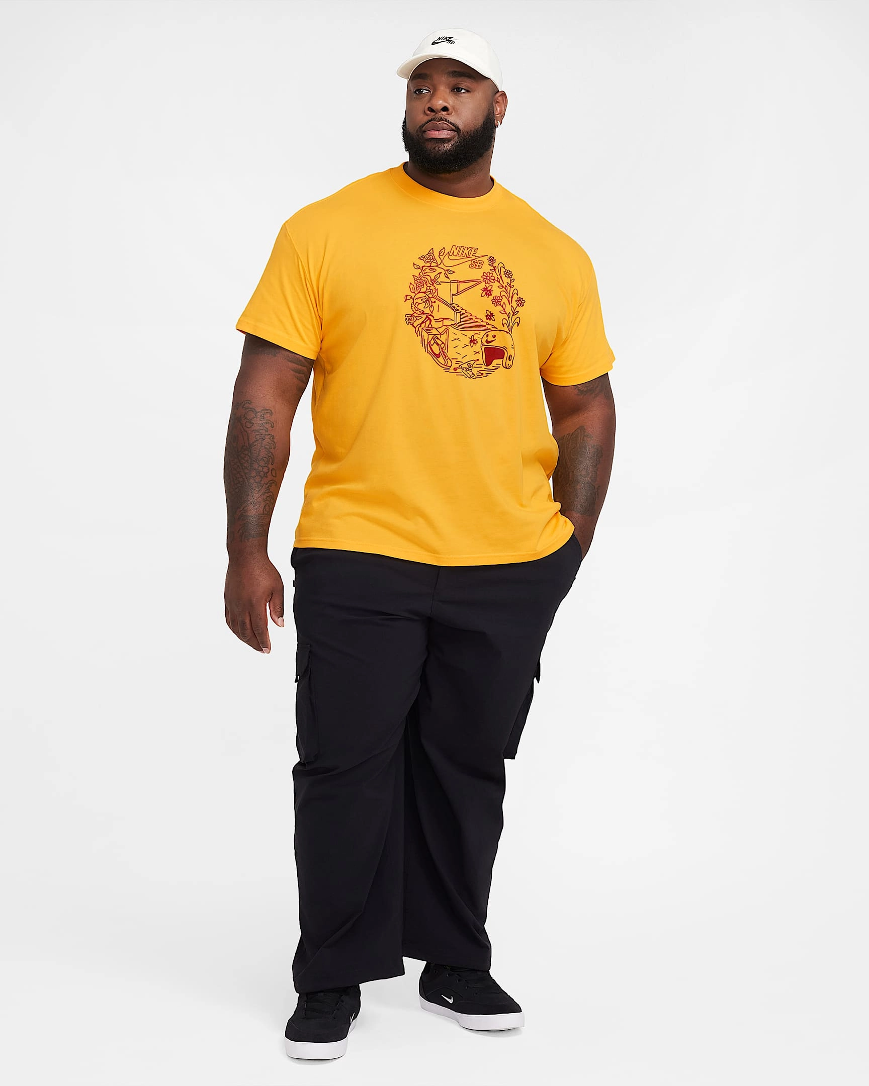 Nike SB T-léine, buaiteoir stíle, saor in aisce le fuinneamh agus le spórt, foirfe do lá ar bith, a tharraingíonn súile.