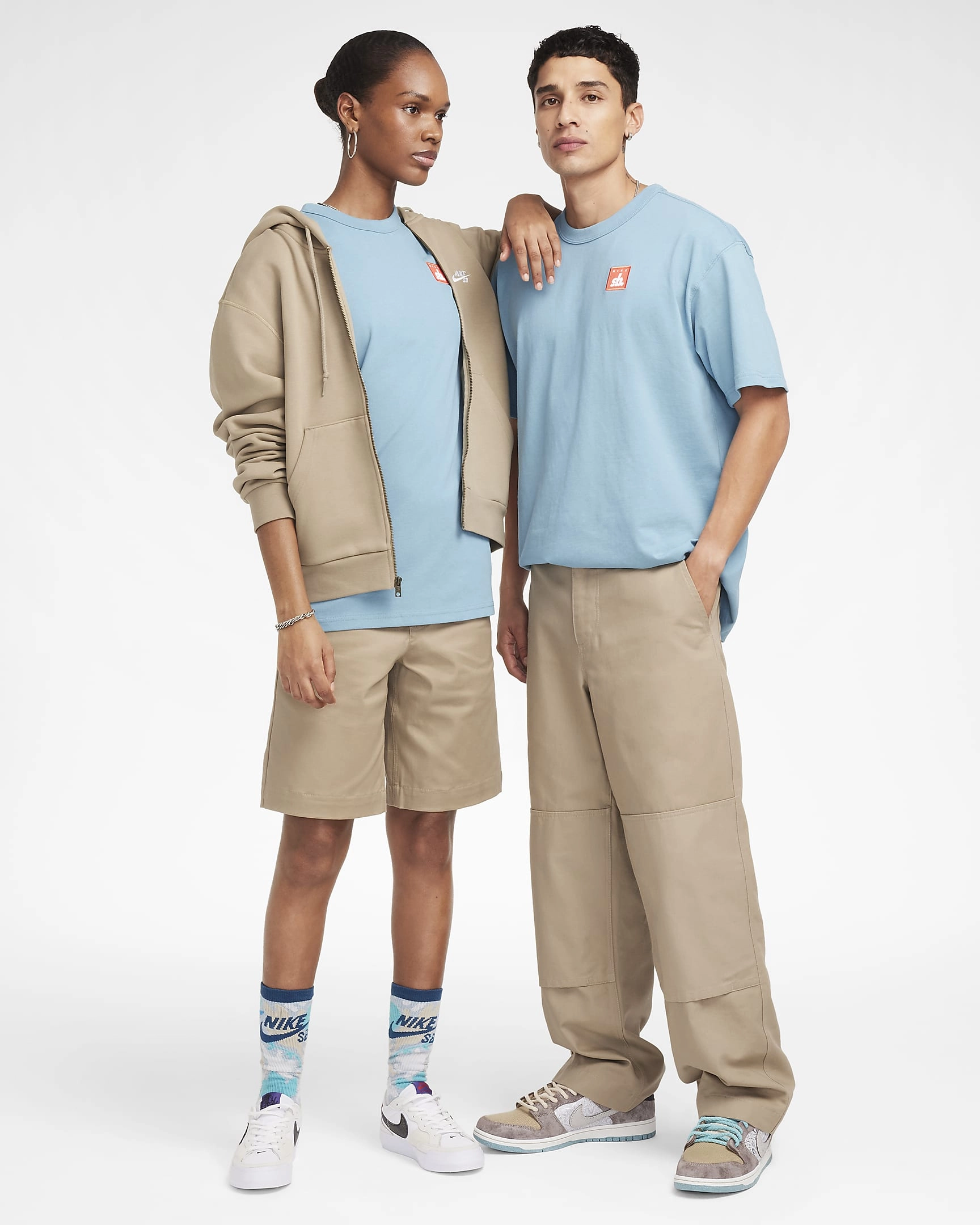 Nike SB T-léine Skate, buailte, fíor, spreagtha, sár-mhaith do gach lá, cluichí agus spraoi ar fad.